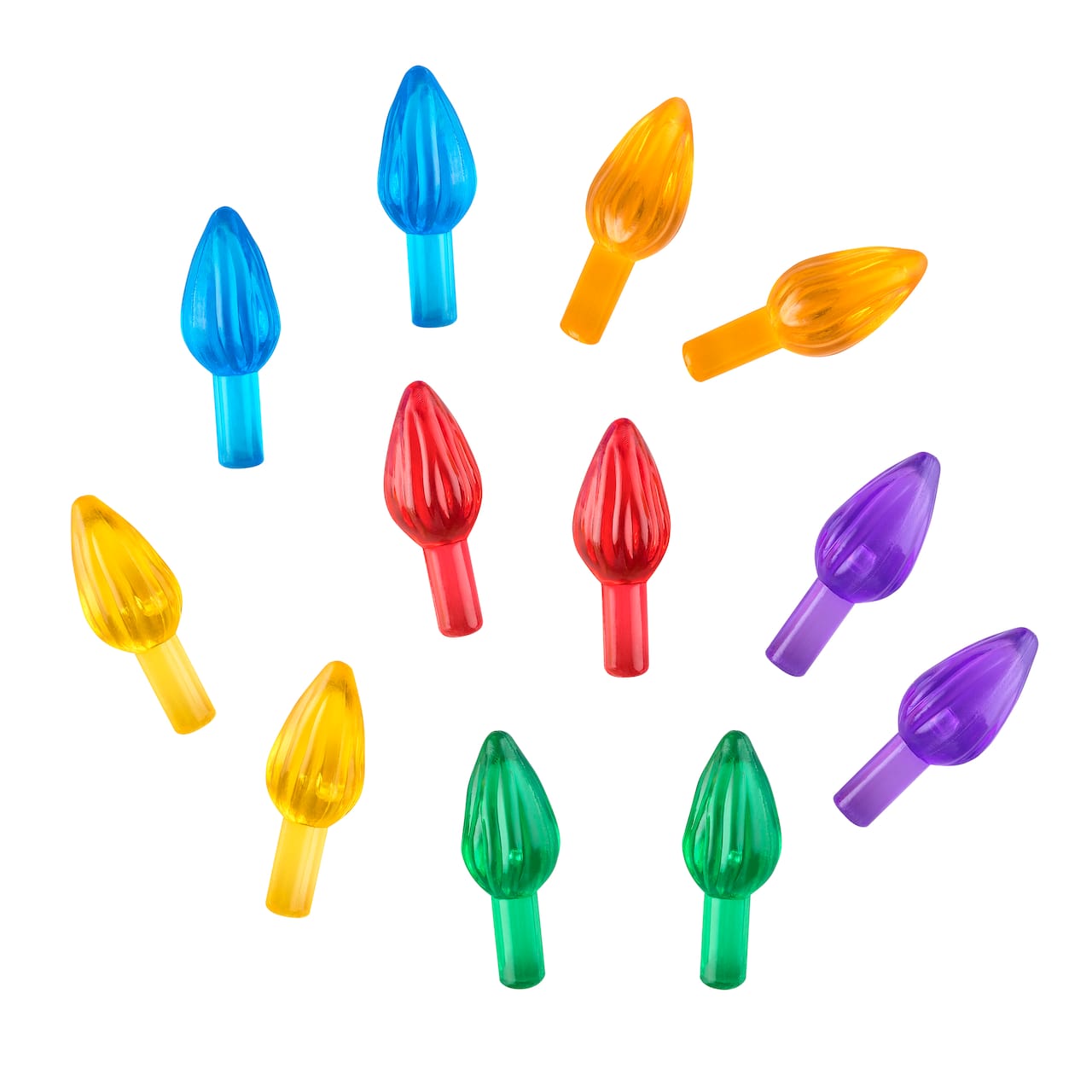 80ct. Multicolor Traditional Christmas Bulb Set